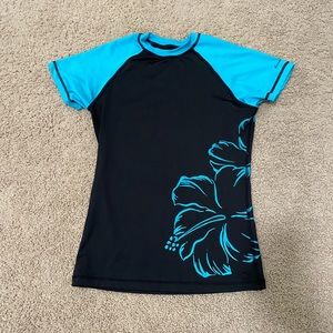 Swim rash guard